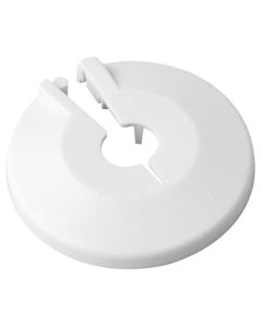 Rozeta maskująca na rurki do grzejników, średnica 16mm, ABS/biały 9930DN16B0