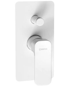 SPY bateria prysznicowa podtynkowa, 2 wyjścia, biały mat PY42/14