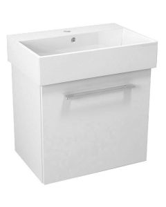 NATY szafka umywalkowa 56,5x50x40cm, biała NA060-3030