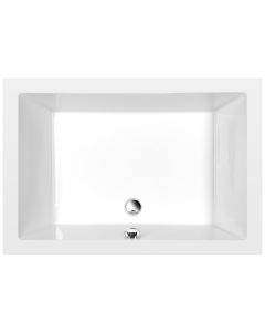 DEEP brodzik prysznicowy głęboki 110x75x26cm, biały 72883